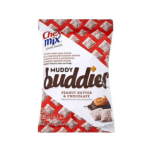 Order Chex Mix Peanut Butter & Chocolate Muddy Buddies  (4.5 OZ) 133737 food online from BevMo! store, Greenbrae on bringmethat.com