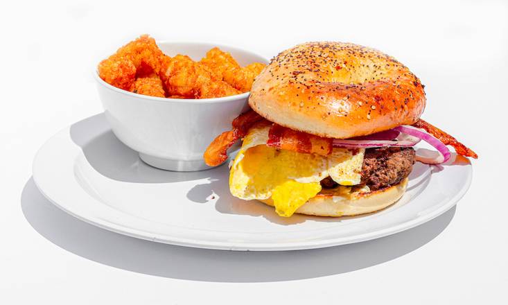 Order JERSEY SHORE BAGEL food online from Daily Eats store, Tampa on bringmethat.com