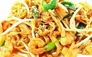 Order L- Pad Thai Noodles food online from Royal Stix Restaurant store, Fayetteville on bringmethat.com