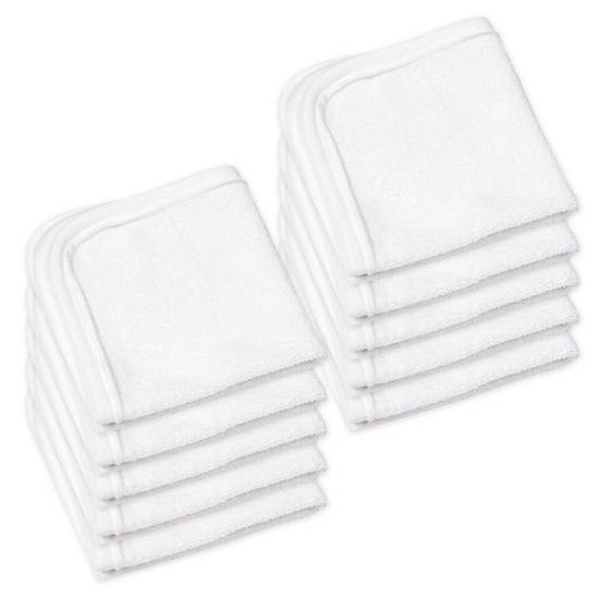 Order The Honest Company® 10-Pack Washcloths in White food online from Bed Bath & Beyond store, Westbury on bringmethat.com