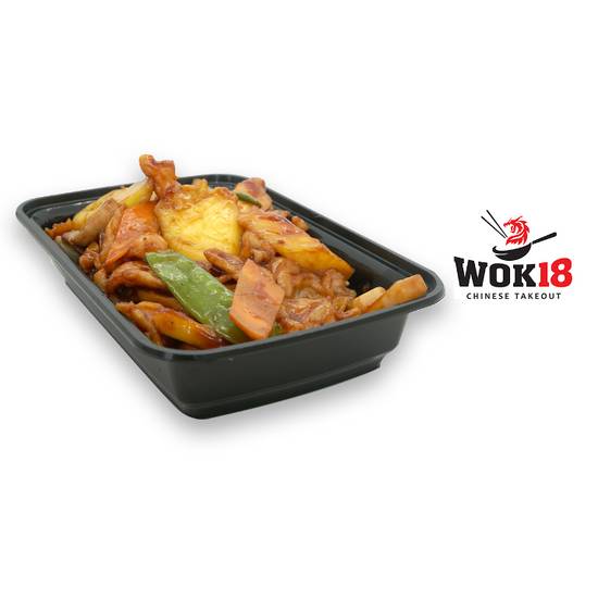 Order Mango habanero chicken   food online from Wok 18 store, Teaneck on bringmethat.com