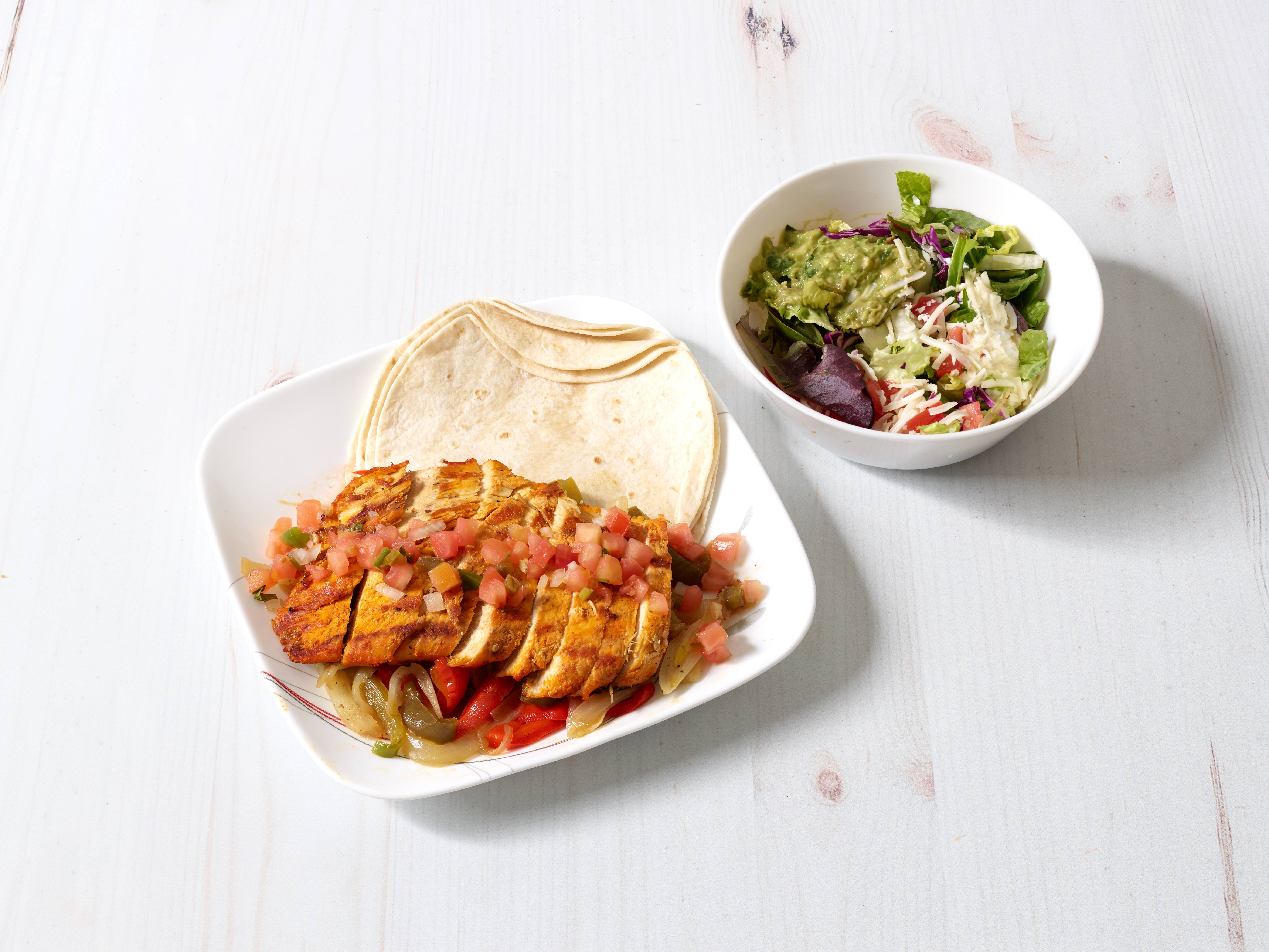 Order Grilled Chicken Fajita food online from Baby Bo's Cantina store, New York on bringmethat.com