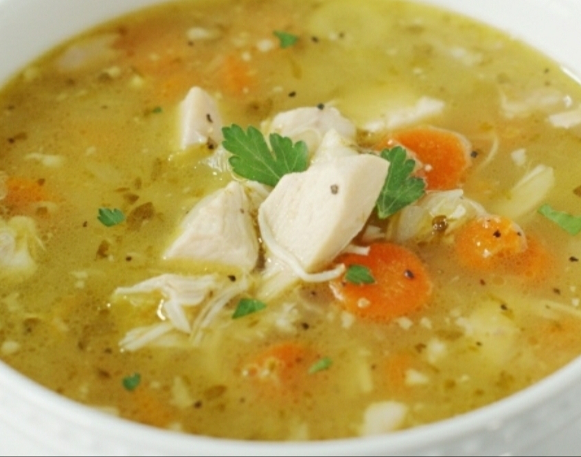 Order Chicken Soup 16oz food online from Roma Pizza store, Brooklyn on bringmethat.com