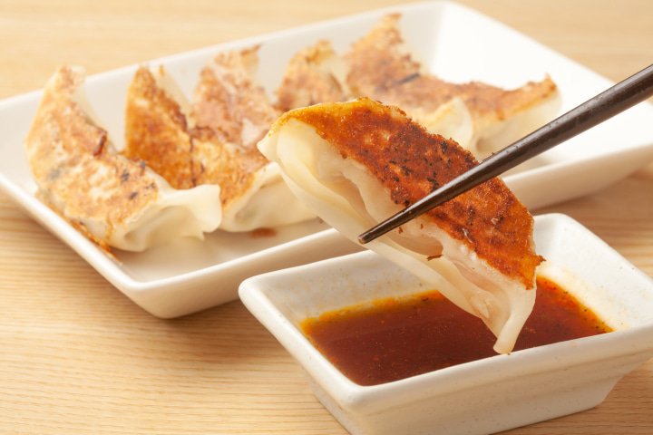 Order Gyoza food online from Saisaki Asian Bistro & Sushi Bar store, Newport News on bringmethat.com