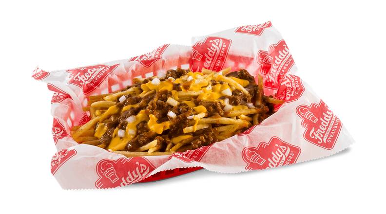 Order Chili Cheese Fries food online from Freddy Frozen Custard & Steakburgers store, Albuquerque on bringmethat.com