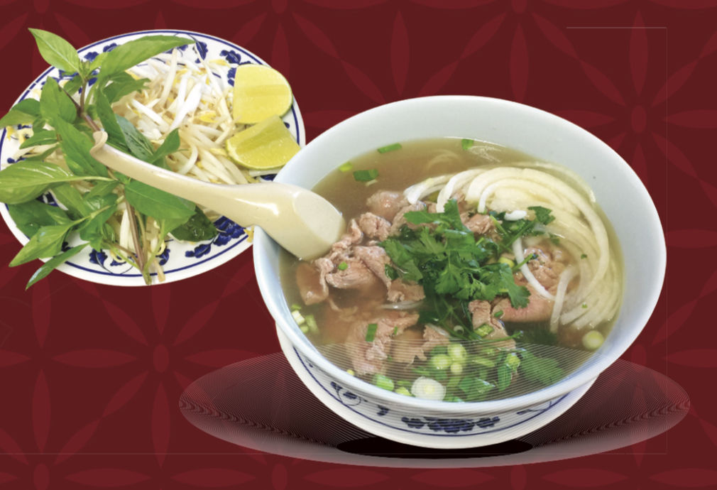 Order 25. Pho Rare Beef Rice Noodle Soup food online from Kim Chuy Restaurant store, Los Angeles on bringmethat.com