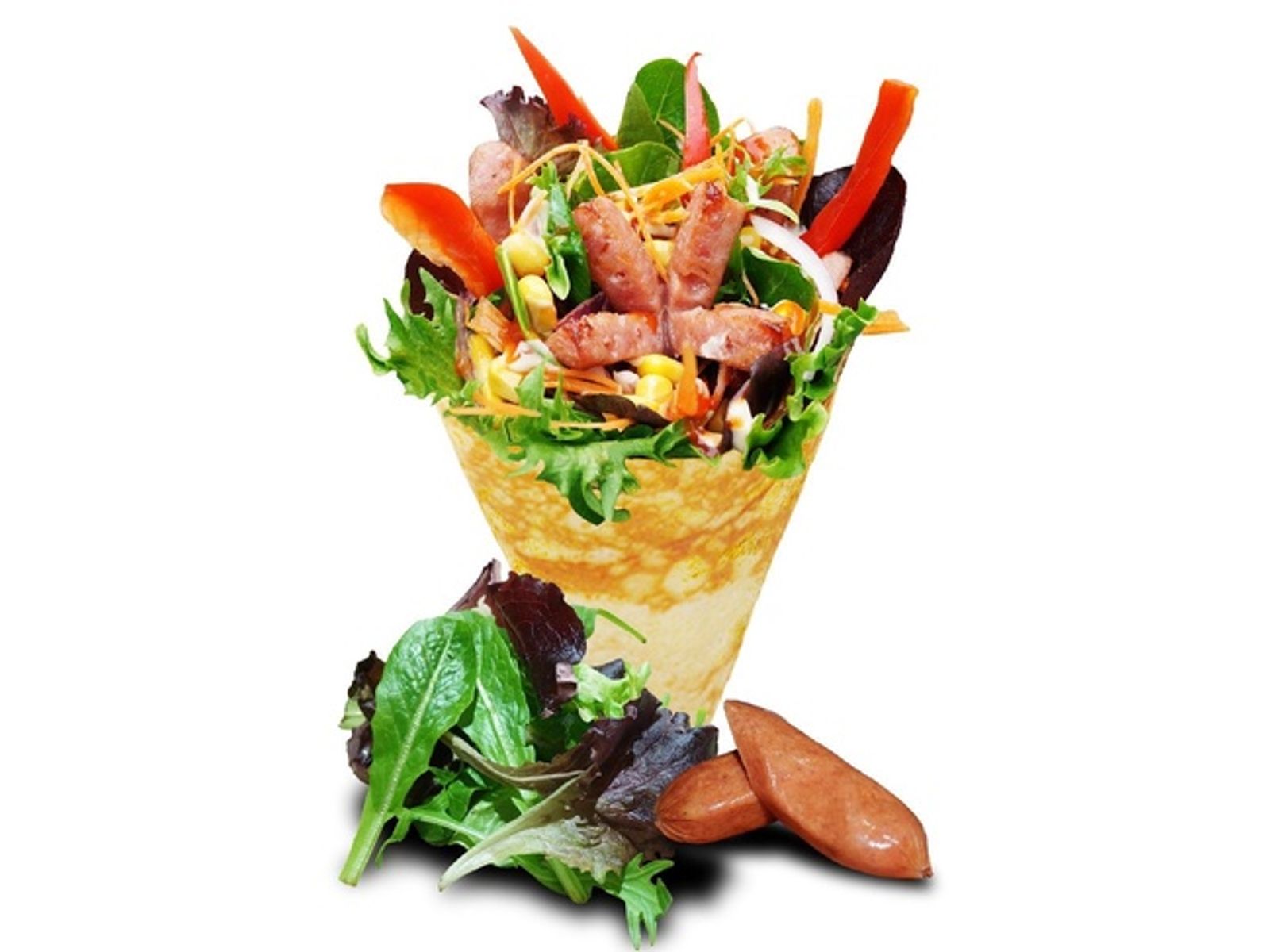 Order 19. Okinawa Hot Dog food online from T-Swirl Crepe store, New York on bringmethat.com