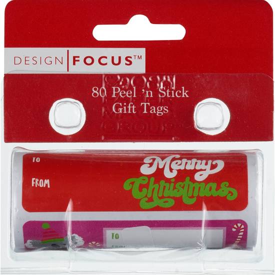 Order Design Focus Peel 'n Stick Gift Tags, 80 ct food online from CVS store, SOUDERTON on bringmethat.com