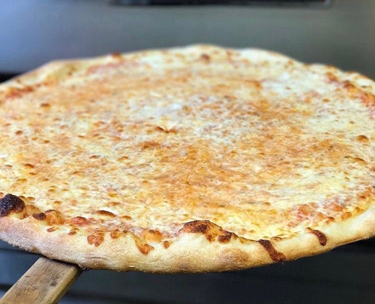 Order Premium Cheese Pizza - Small 14'' (6 Slices) food online from Planet Pizza store, Ridgefield on bringmethat.com