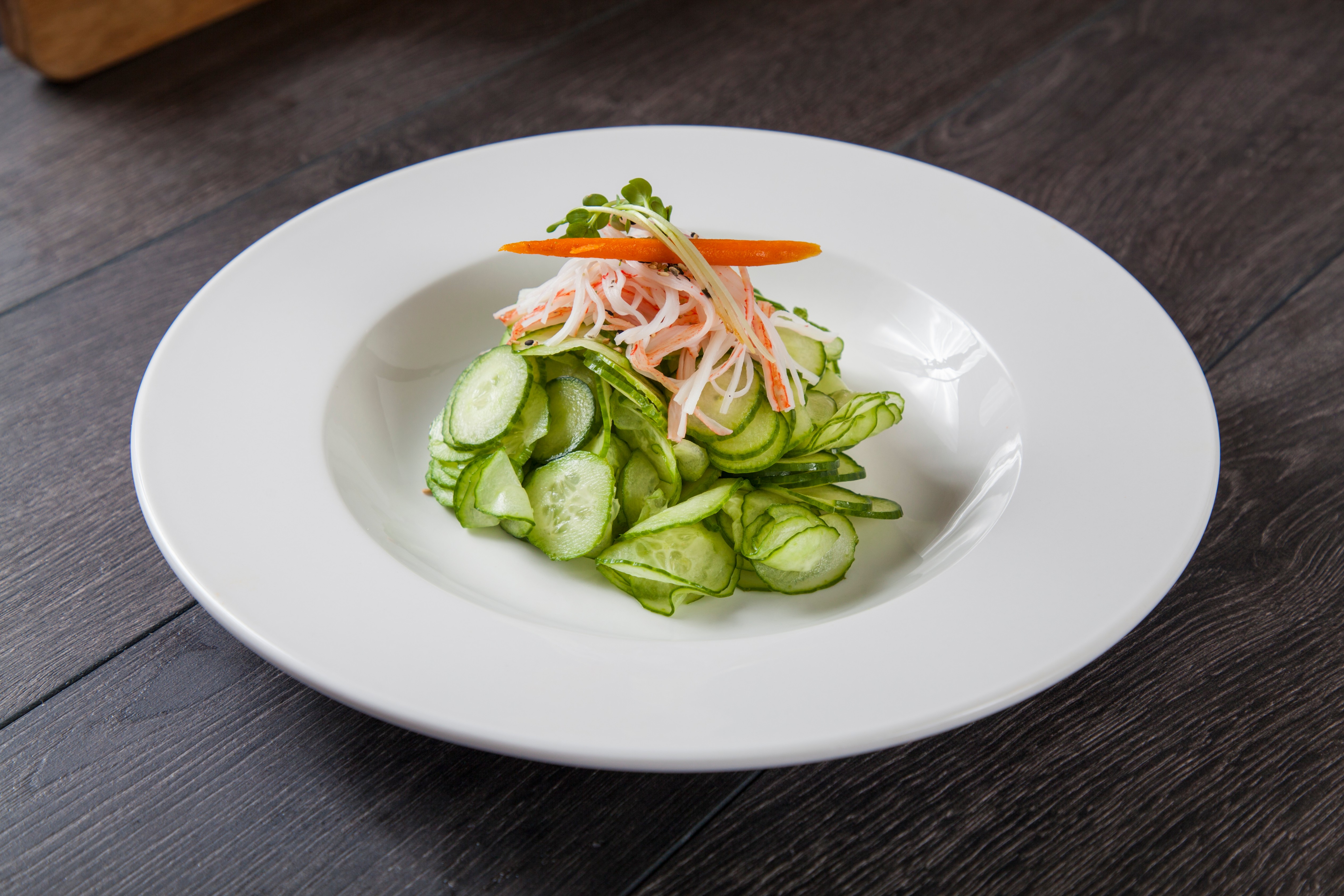 Order Sunomono Salad food online from Ozen Sushi store, Cypress on bringmethat.com