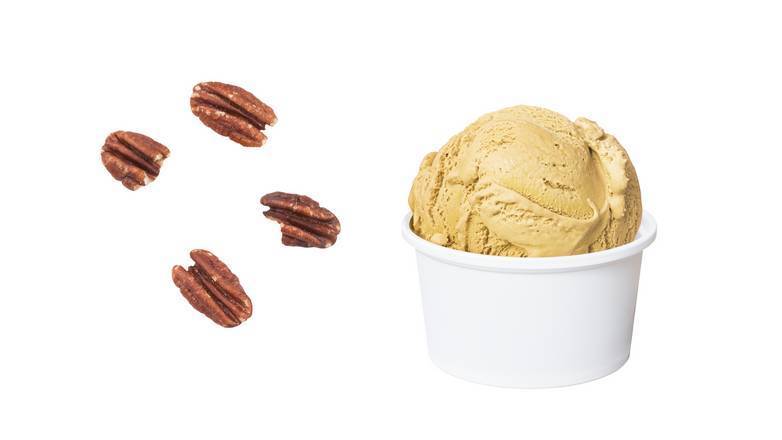 Order Butter Pecan Ice Cream food online from Mary's Waffle Bar store, San Francisco on bringmethat.com