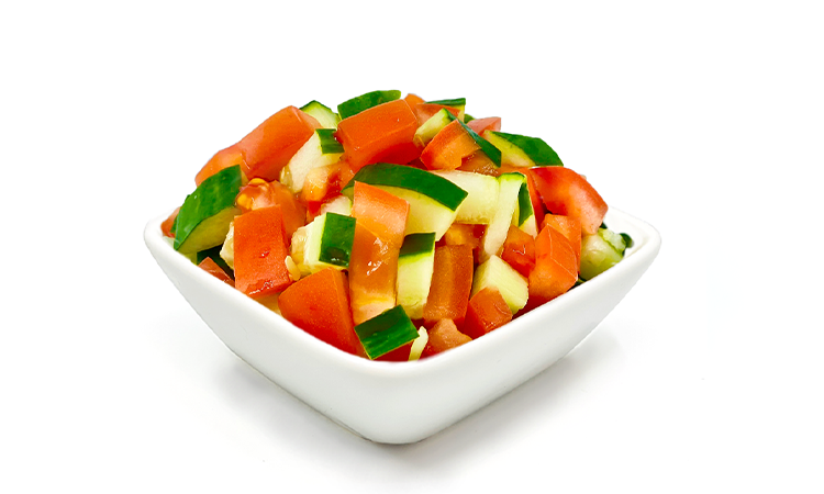 Order Tomato and Cucumber Salad food online from La Rosa Chicken & Grill store, Sea Girt on bringmethat.com