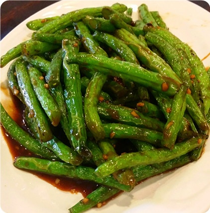 Order Braised String Beans food online from Red Lantern Chinese Cuisine store, Glendora on bringmethat.com
