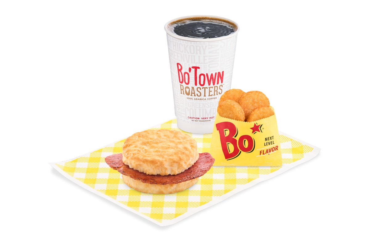 Order Country Ham Biscuit Combo food online from Bojangles store, Hinesville on bringmethat.com