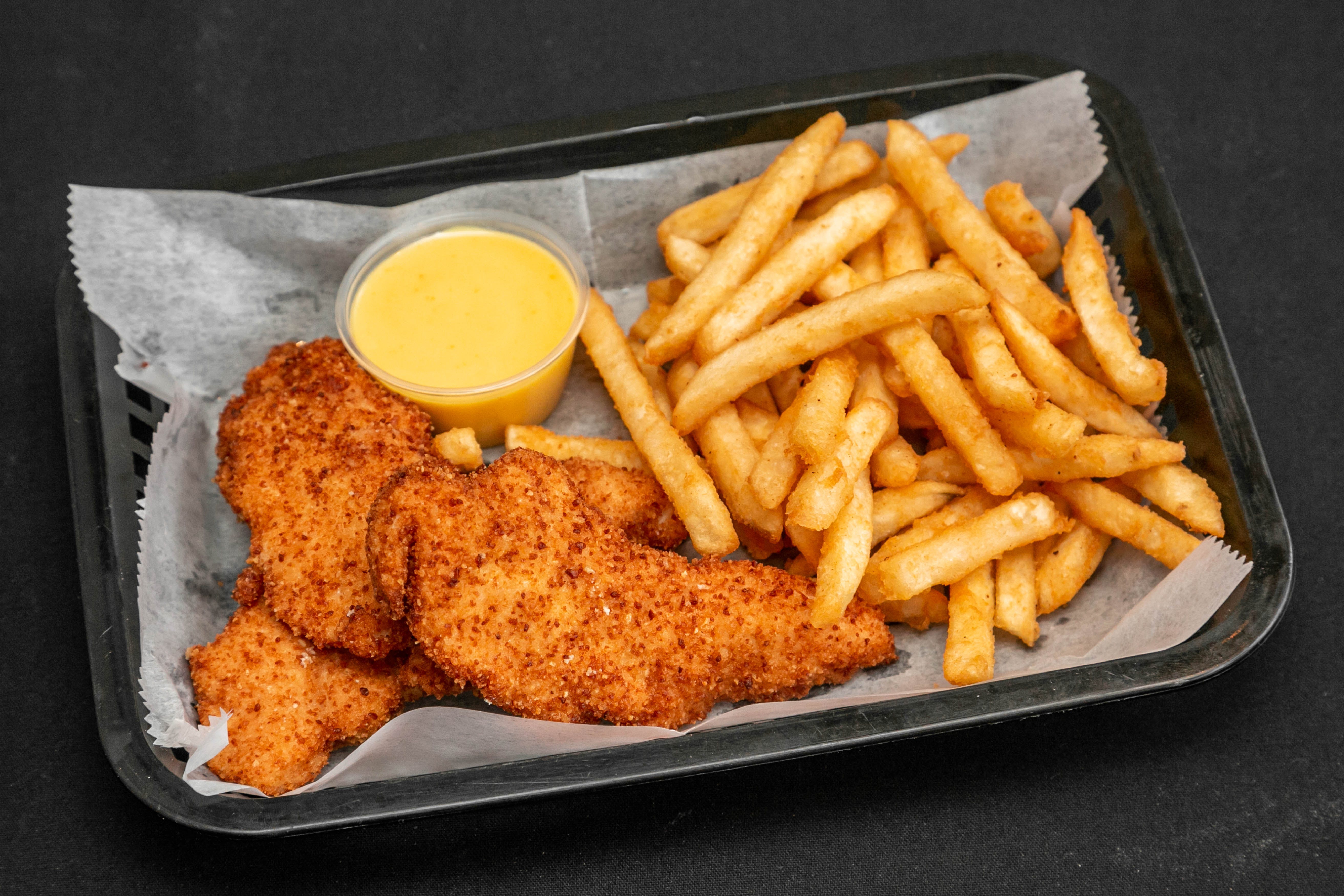 Order Chicken Fingers - 5 Pieces food online from Nicos Pizza store, New Britain on bringmethat.com