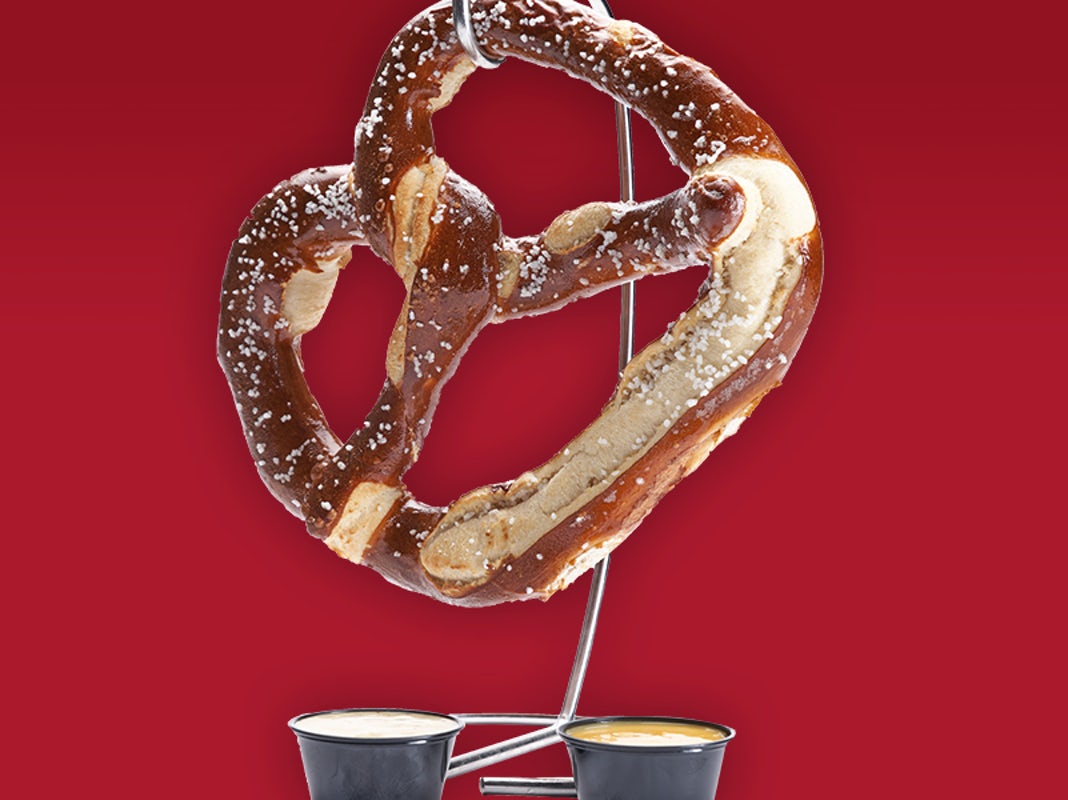 Order Giant Bavarian Pretzel food online from Primanti Bros store, Youngstown on bringmethat.com