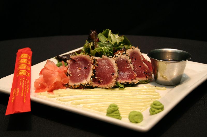 Order Seared Ahi Tuna food online from The Clubhouse store, Oak Brook on bringmethat.com