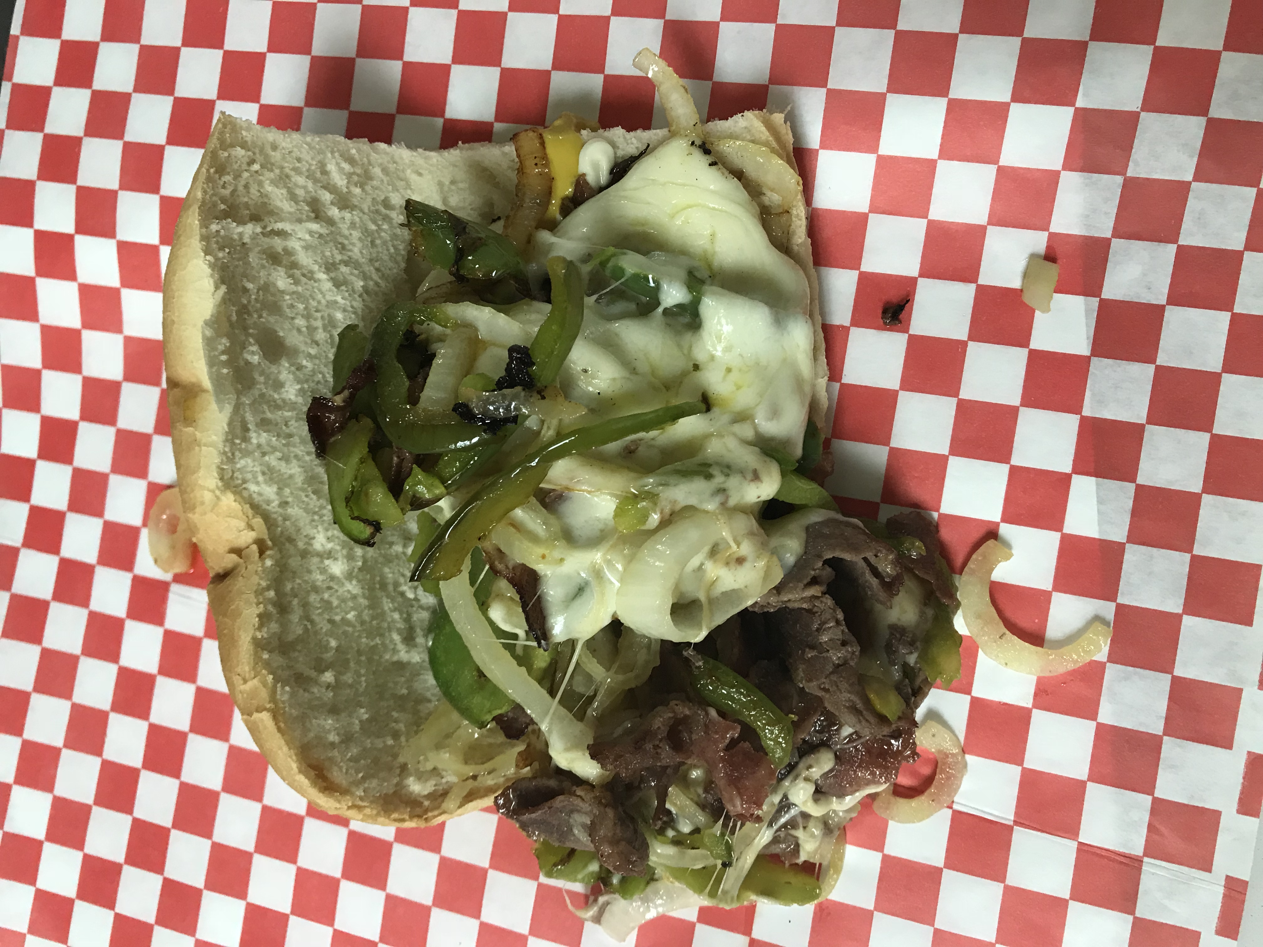 Order Philly Cheesesteak Sub food online from 3.99 Pizza Co store, Montclair on bringmethat.com