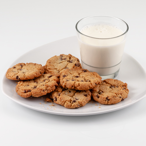Order Cookies & Milk  food online from Chatters Bar & Gril store, Holtsville on bringmethat.com
