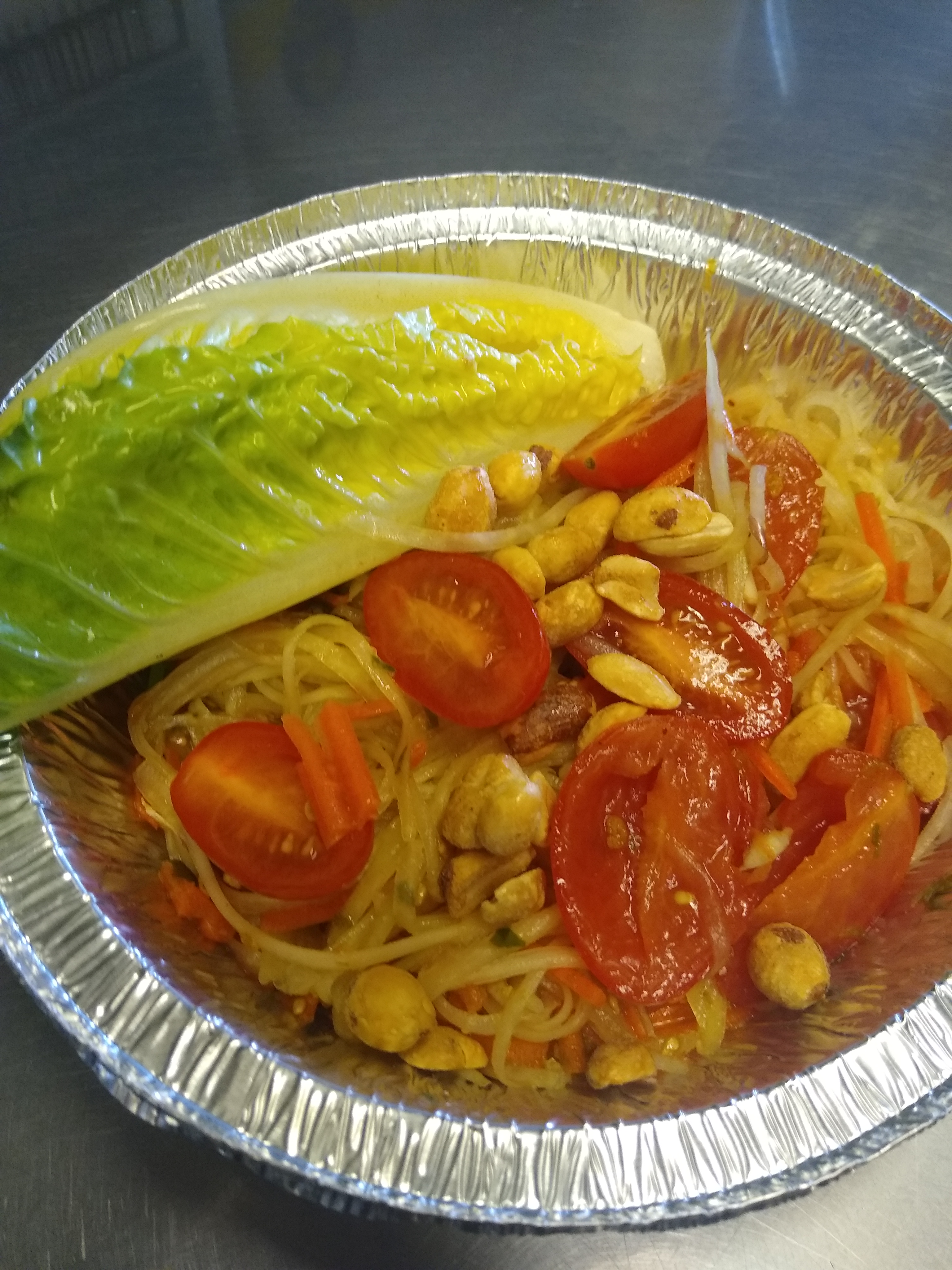Order Spicy Papaya salad  food online from Asian Flavor store, Mount Pleasant on bringmethat.com