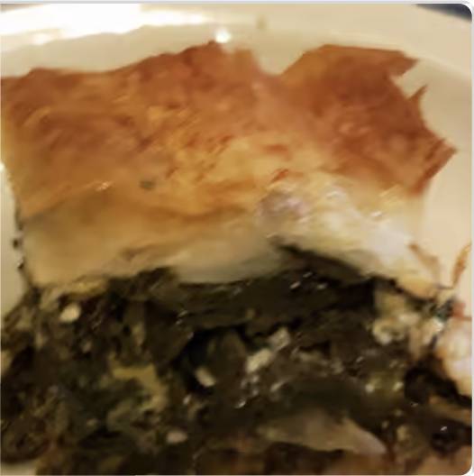 Order Spanakopita Spinach Pie food online from Athenian Greek Cuisine store, Merrillville on bringmethat.com