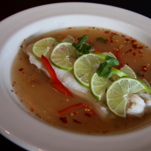Order 91. Lemon Fish food online from Basil Thai Cuisine store, Huntington Beach on bringmethat.com