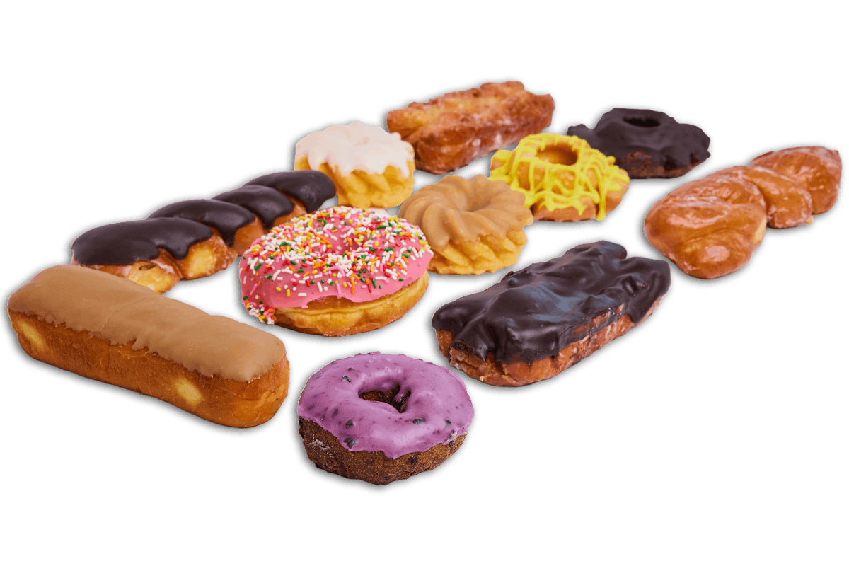 Order Deluxe Dozen food online from Randy Donuts store, Costa Mesa on bringmethat.com