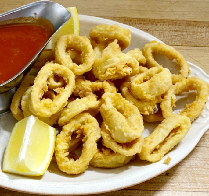 Order Calamari Fritti food online from La Locanda store, Brooklyn on bringmethat.com