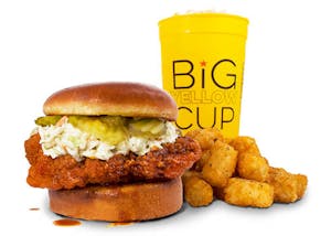 Order Hot Chicken Sandwich Combo food online from Trailer Birds store, Palm Springs on bringmethat.com