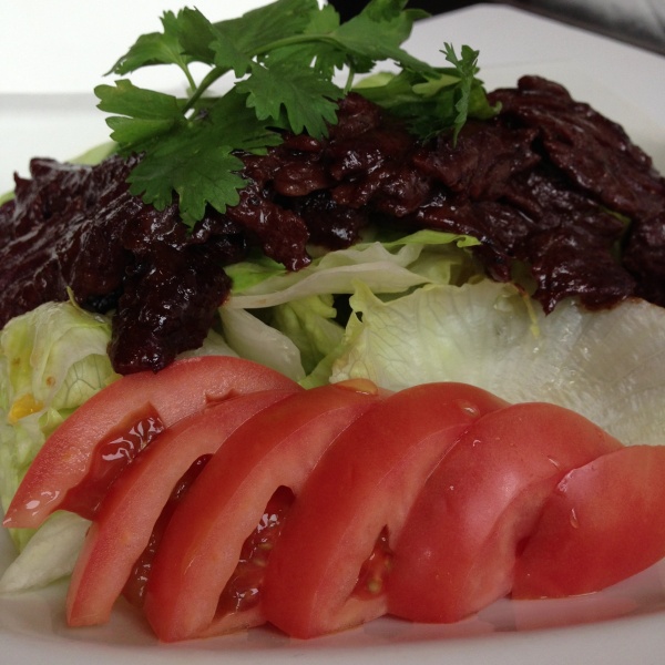 Order 18. Salad Nuer Sun Salad food online from House of thai on larkin store, San Francisco on bringmethat.com