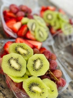 Order Fresh fruit containers  food online from Champagne French Bakery store, Costa Mesa on bringmethat.com