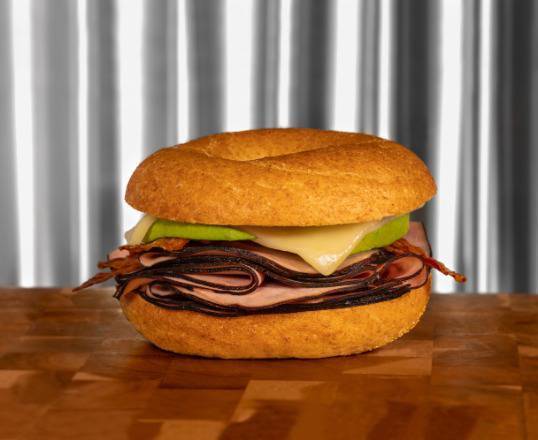 Order Black Forest Ham (Hot) food online from Yum Yum Donuts store, Stockton on bringmethat.com