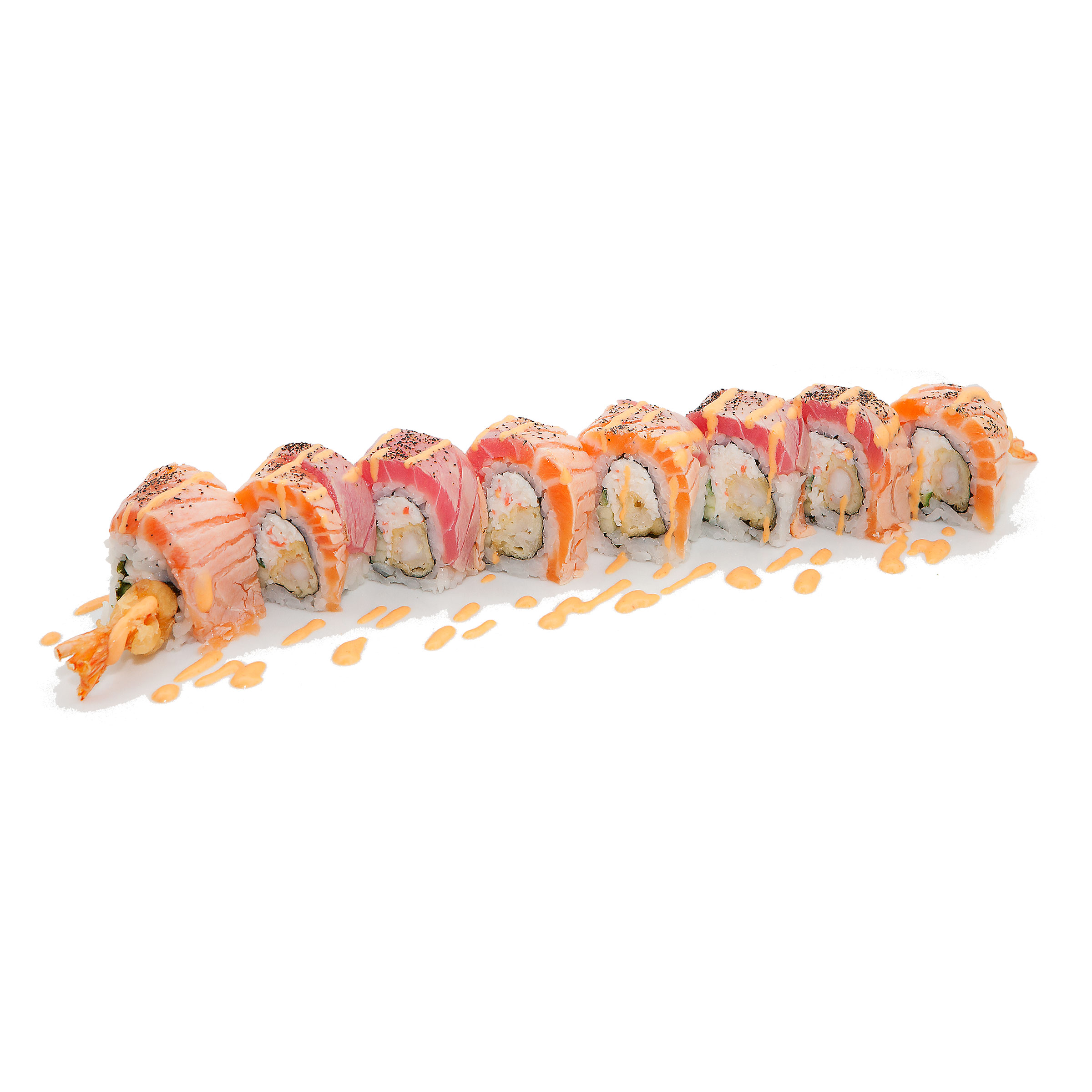 Order Sunrise Roll food online from Sushi Kudasai store, Bellevue on bringmethat.com