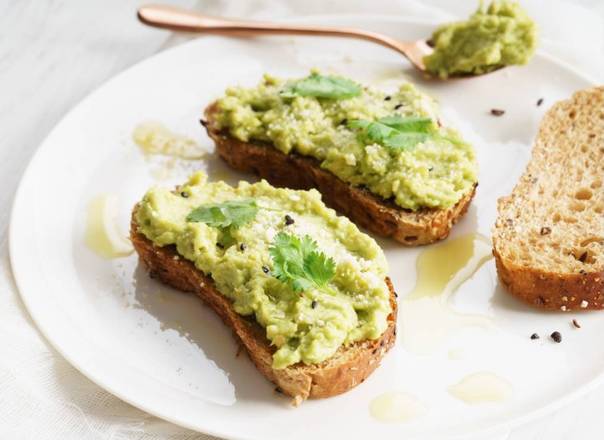 Order Avocado Toast food online from The Cracked Yolk store, Southampton on bringmethat.com