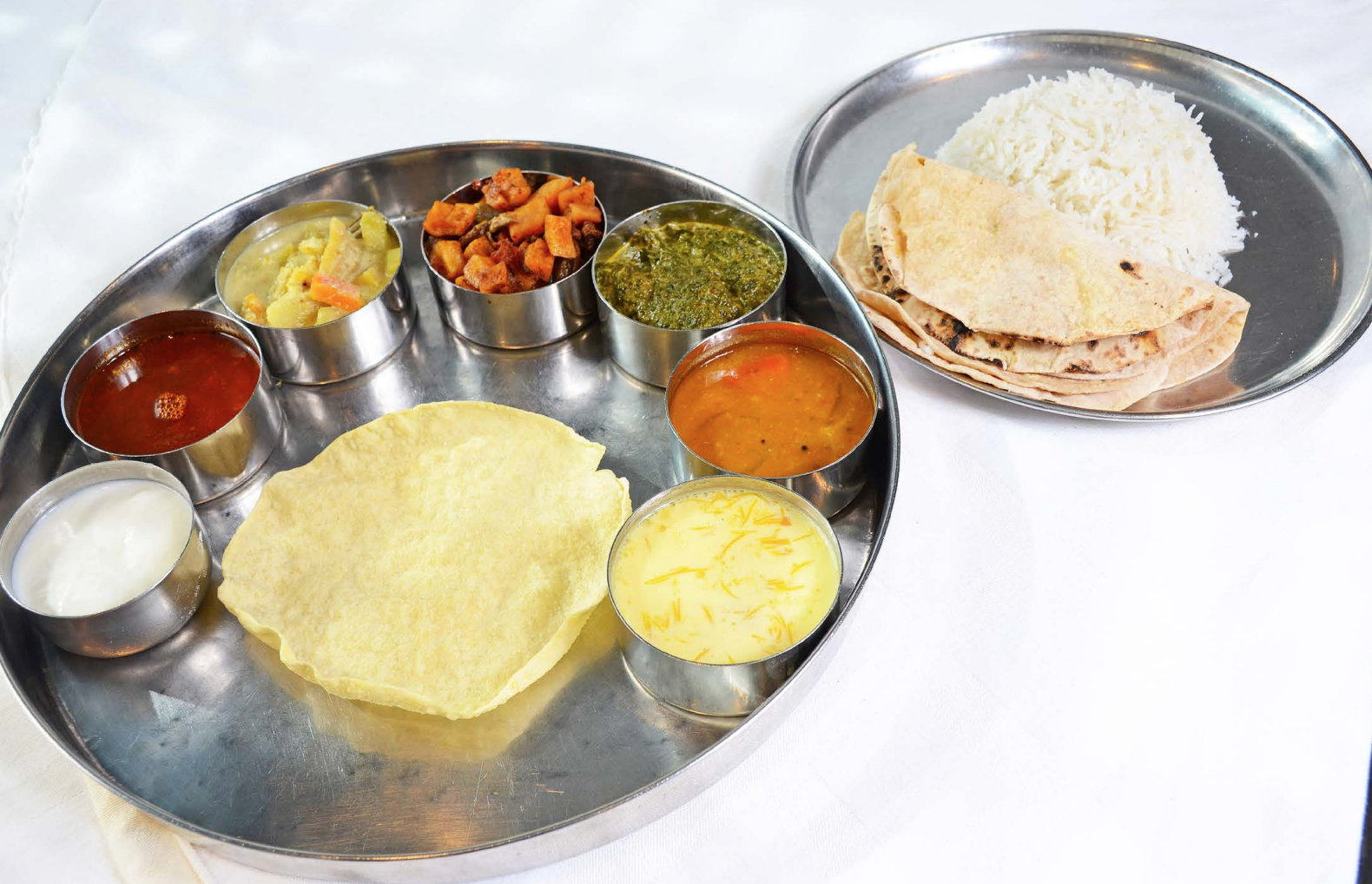 Order Madras Thali food online from Shri Balaji Bhavan store, Houston on bringmethat.com
