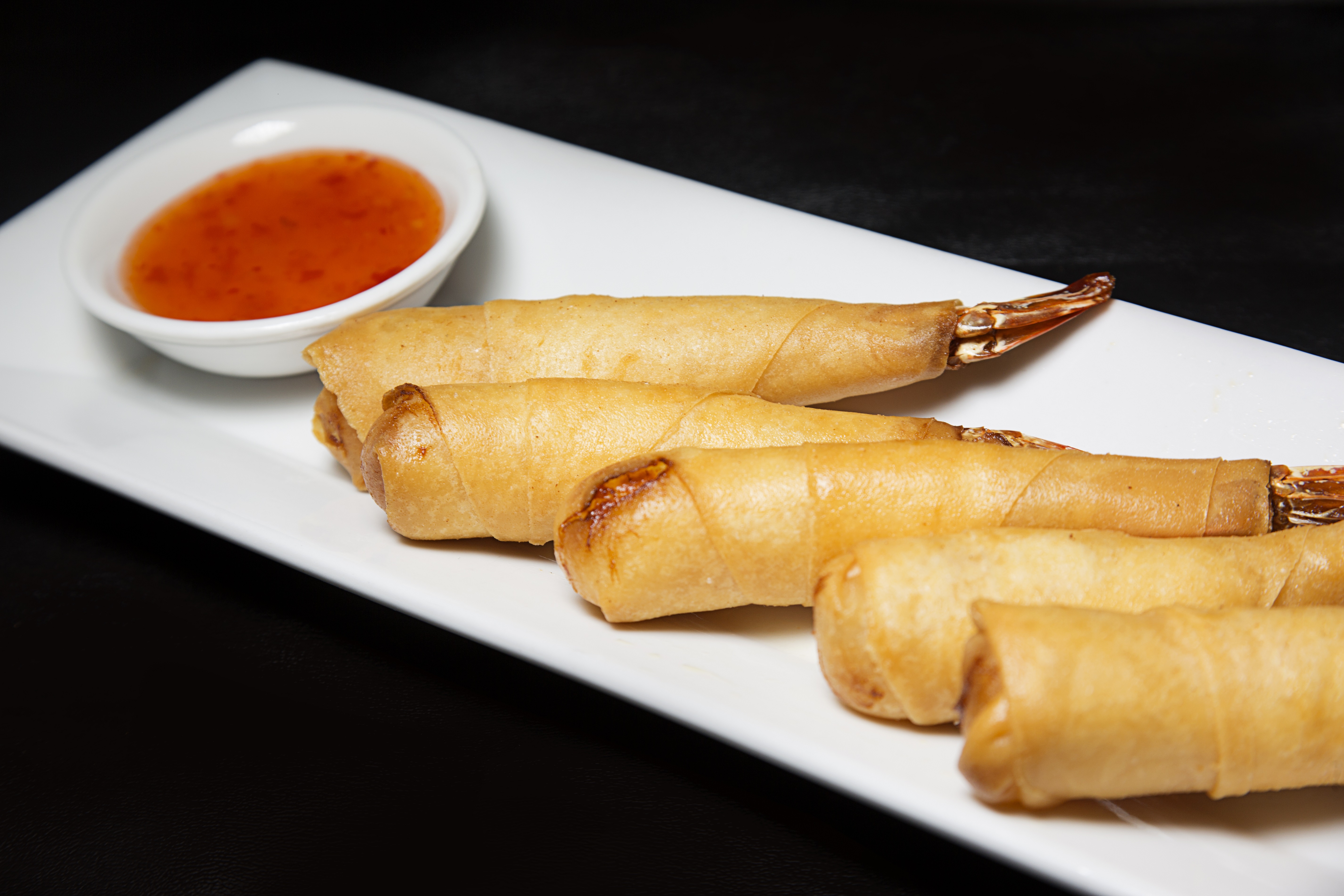 Order Shrimp Roll food online from Sweet basil thai store, Woodside on bringmethat.com