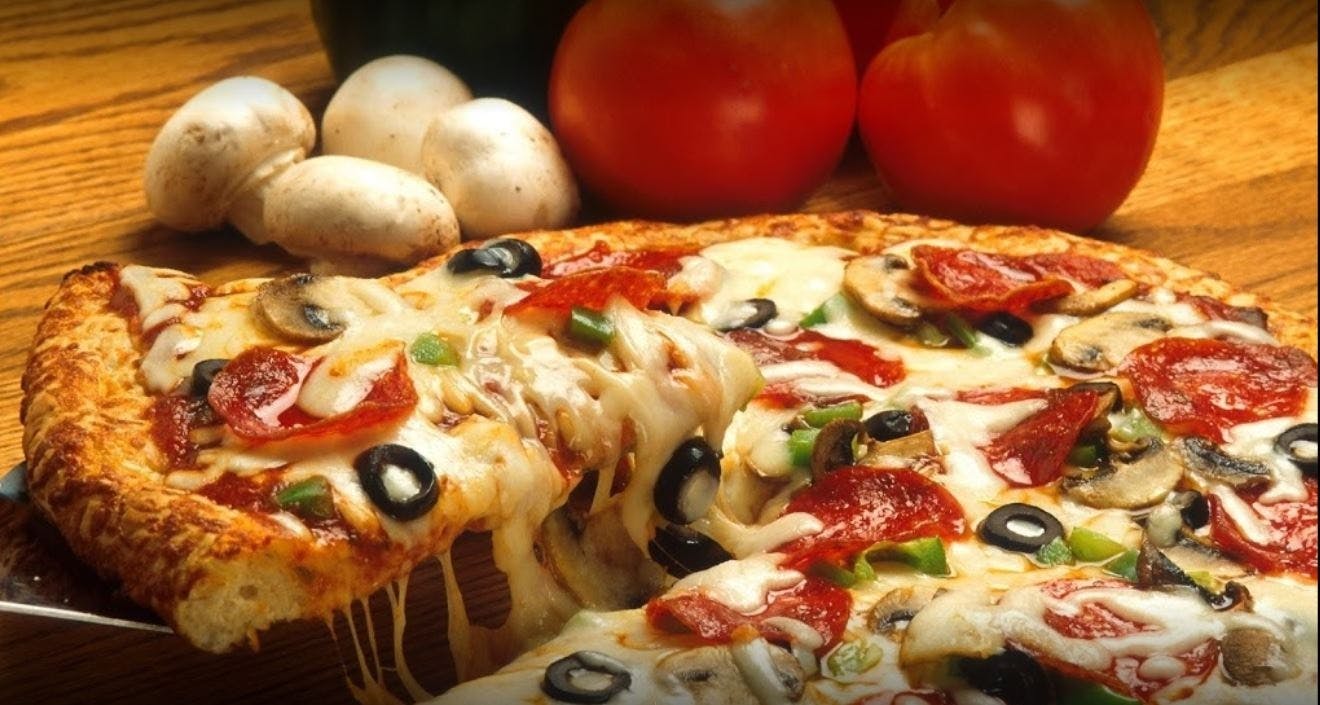 Order Supreme Pizza - Large 14" (8 Slices) food online from Papa Subs & Pizza store, Holly Springs on bringmethat.com