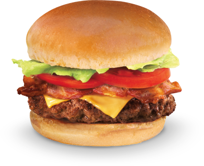 Order Bacon Cheeseburger food online from Nathan Famous store, New Albany on bringmethat.com