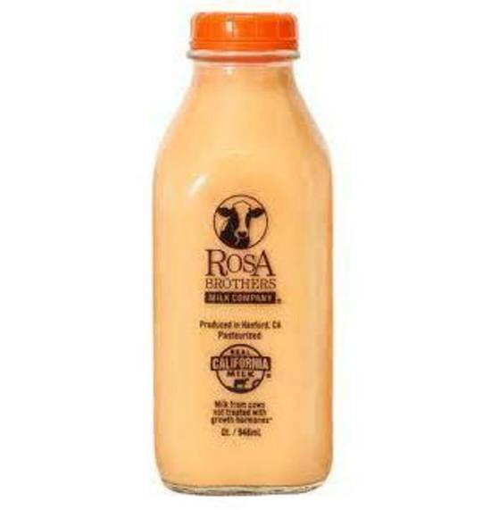 Order Rosa Brothers Milk - Orange Cream 32 oz food online from IV Deli Mart store, Goleta on bringmethat.com