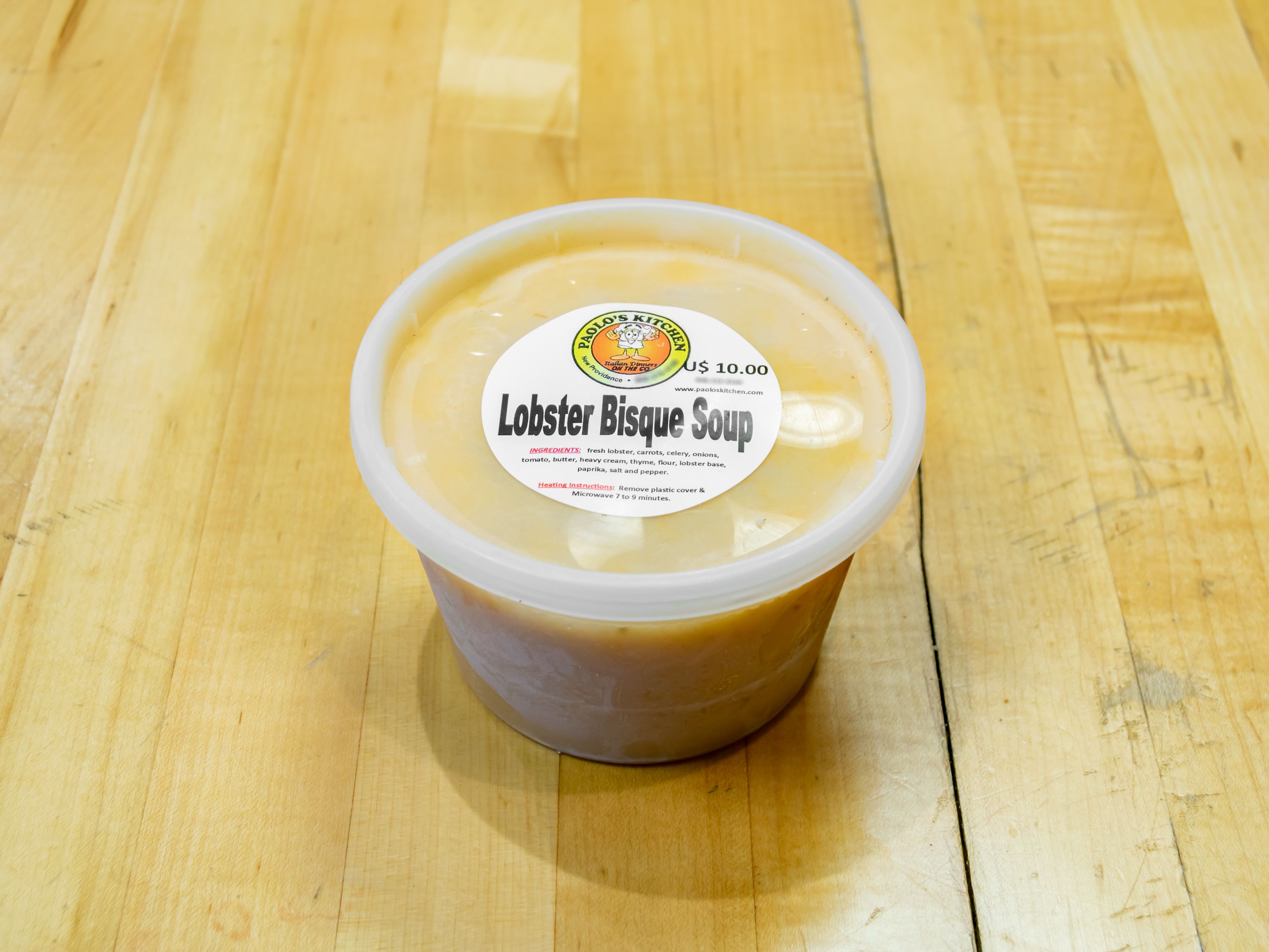 Order Lobster Bisque Soup food online from Paolo Kitchen store, New Providence on bringmethat.com