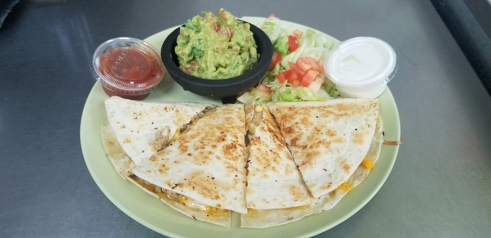 Order Quesadillas food online from Aminas Cafe store, Bronx on bringmethat.com