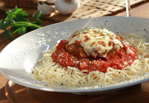 Order Chicken Parmigiana food online from Johnny'S New York Style Pizza store, Hiram on bringmethat.com