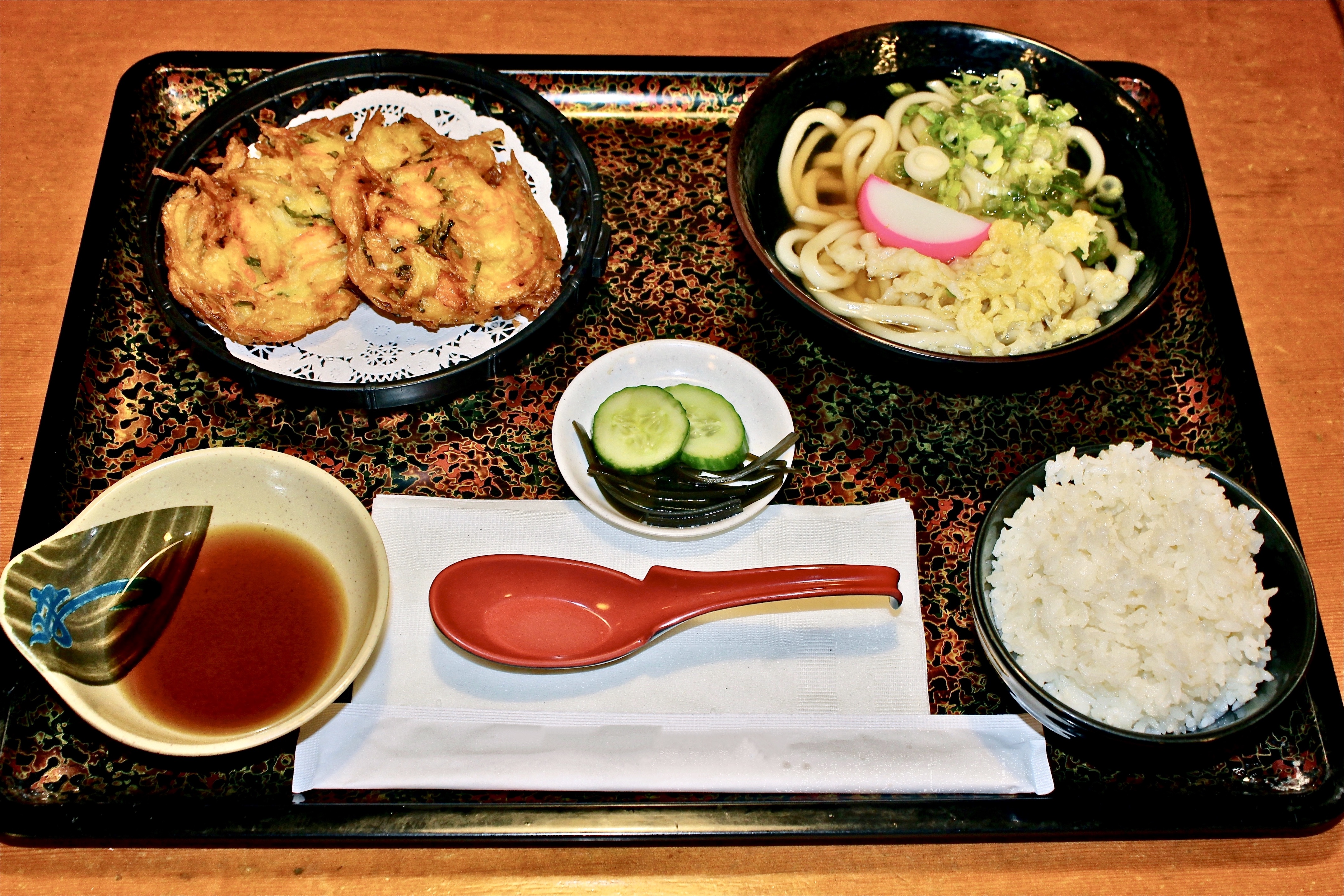 Order Kaki Age Set food online from Kotohira Restaurant store, Gardena on bringmethat.com