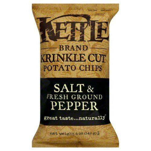 Order Kettle Brand Salt & Pepper 5oz  food online from Bara's Deli store, San Leandro on bringmethat.com