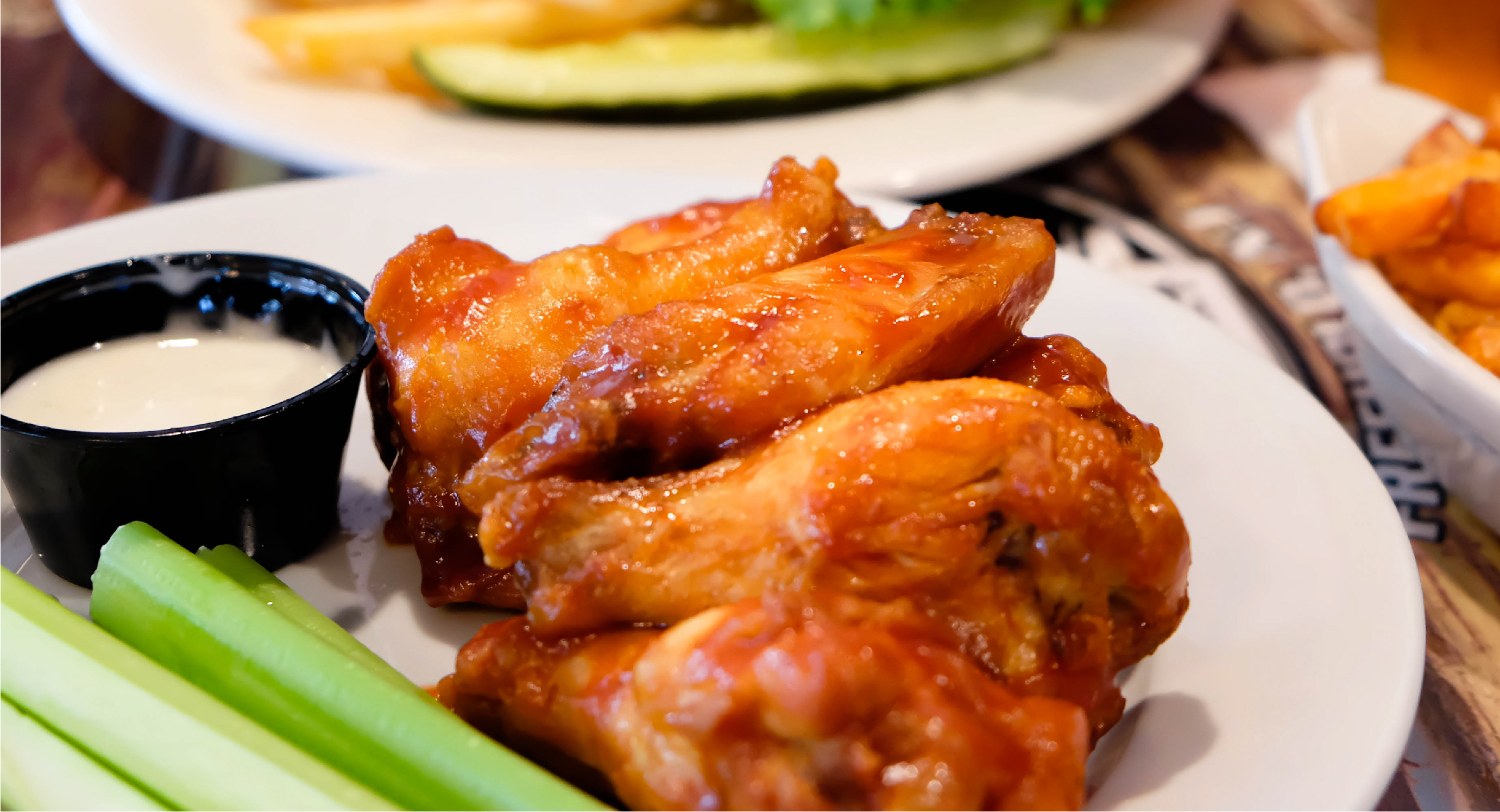 Order Chicken Wings food online from The Cabin Restaurant store, Freehold on bringmethat.com