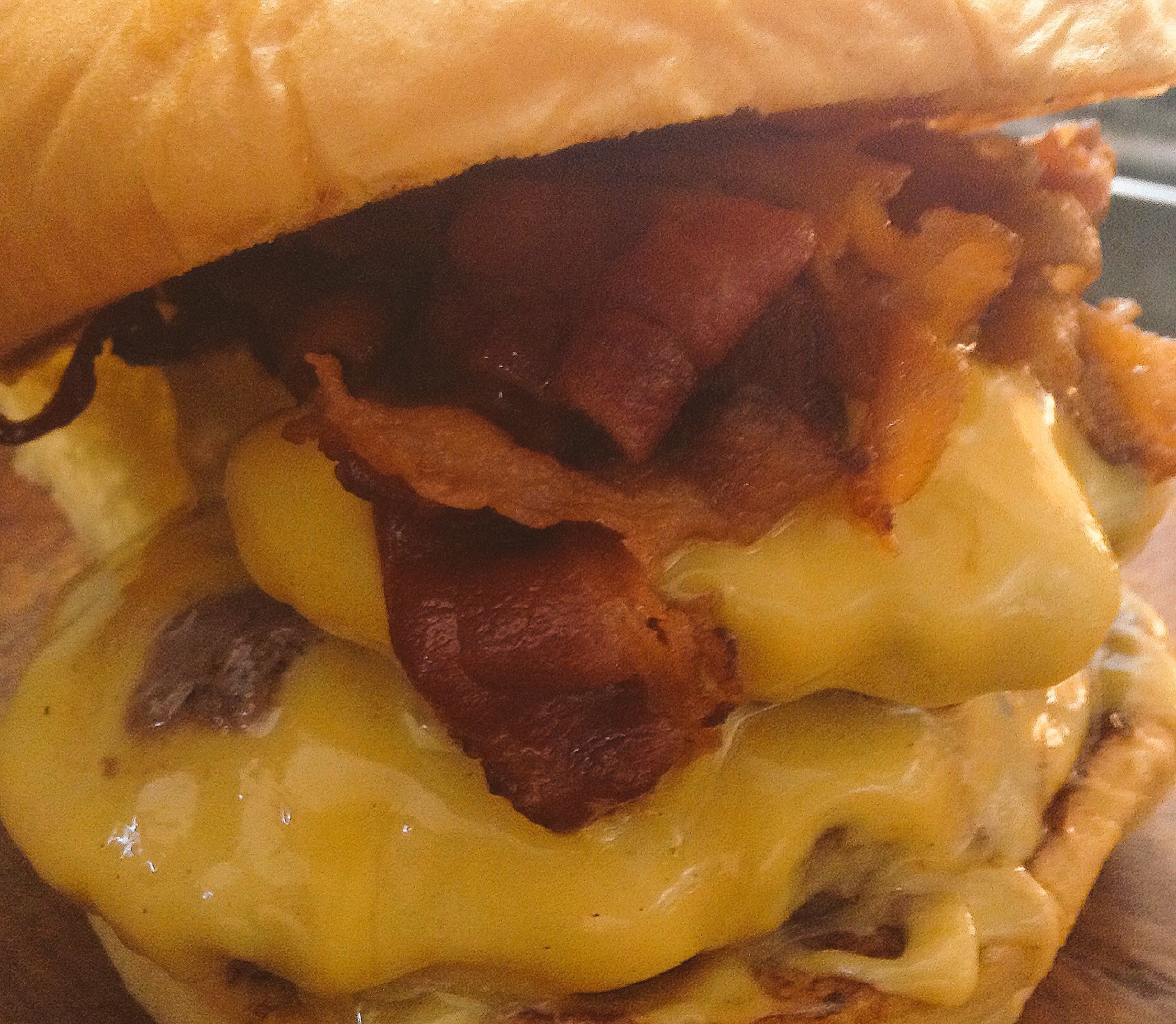 Order Double Bacon Cheeseburger food online from Joe's Dairy Bar store, Hopewell Jct on bringmethat.com
