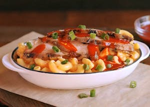 Order Buffalo Chicken Mac Stack food online from Dickey's Barbecue Pit store, Hanford on bringmethat.com