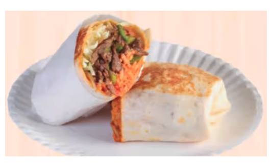 Order Burrito food online from Pineda Tacos store, Minneapolis on bringmethat.com