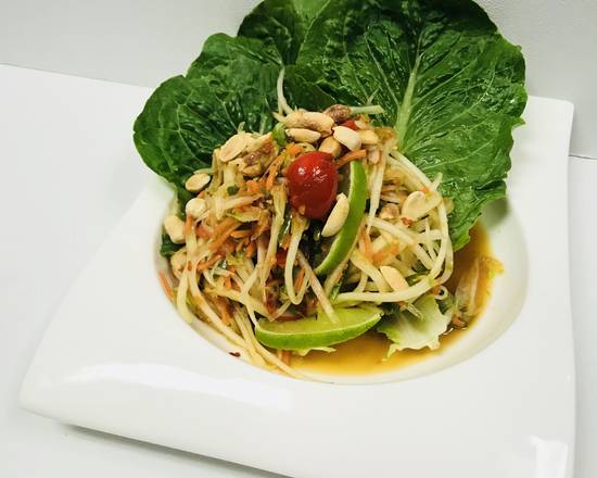 Order Papaya Salad food online from Roodle Rice & Noodle Bar store, Wallingford on bringmethat.com