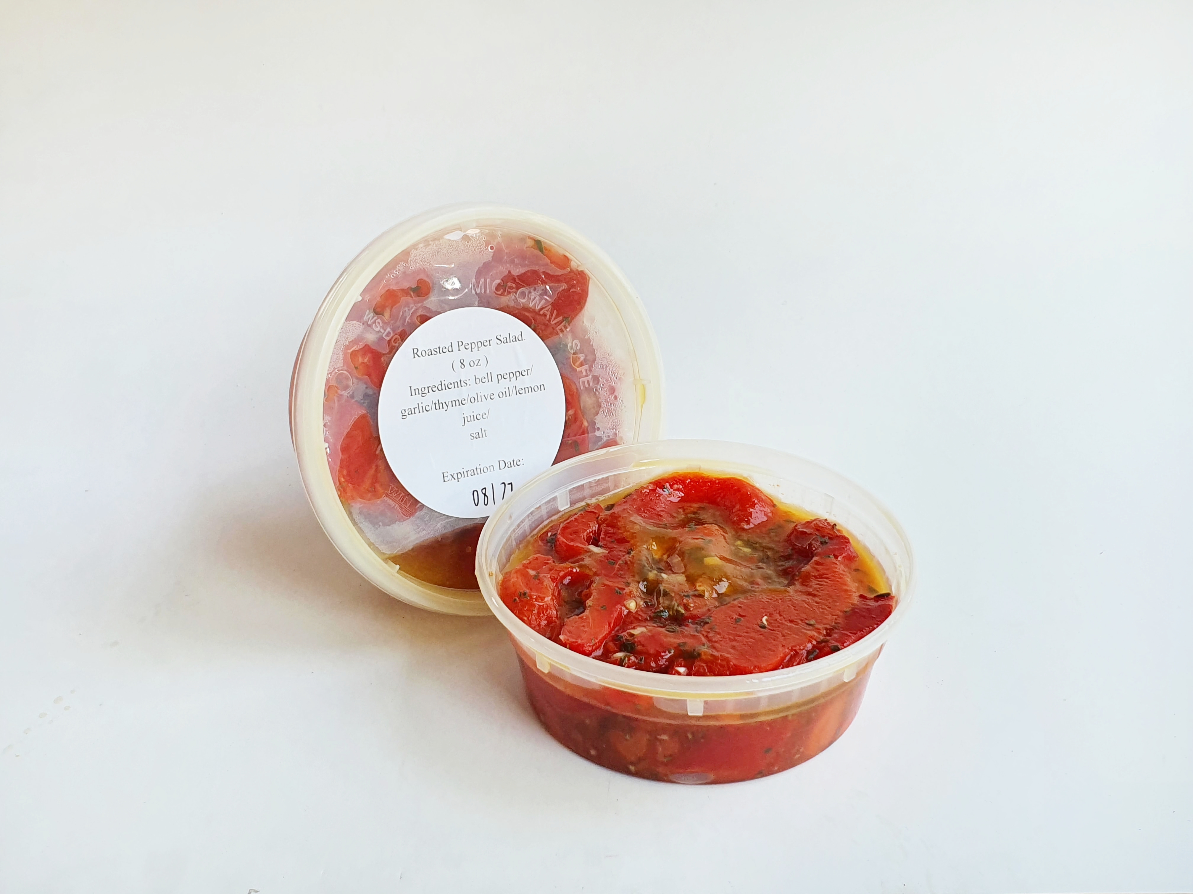 Order Roasted Red Pepper Salad food online from Mimi's Hummus store, Brooklyn on bringmethat.com
